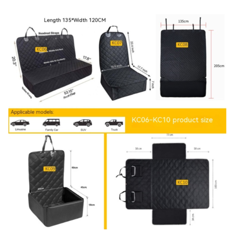 Waterproof Car Travel Seat Cover