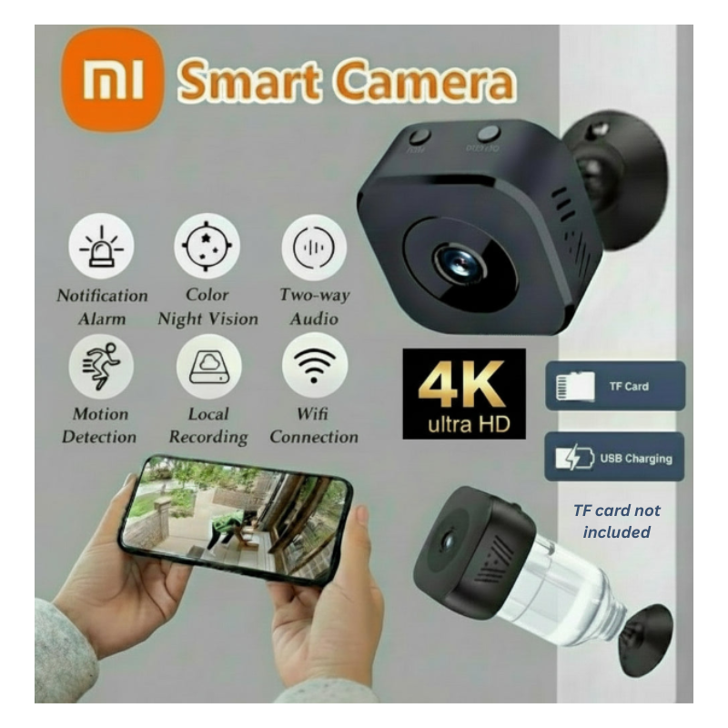 Mini 4K Full HD Security Camera