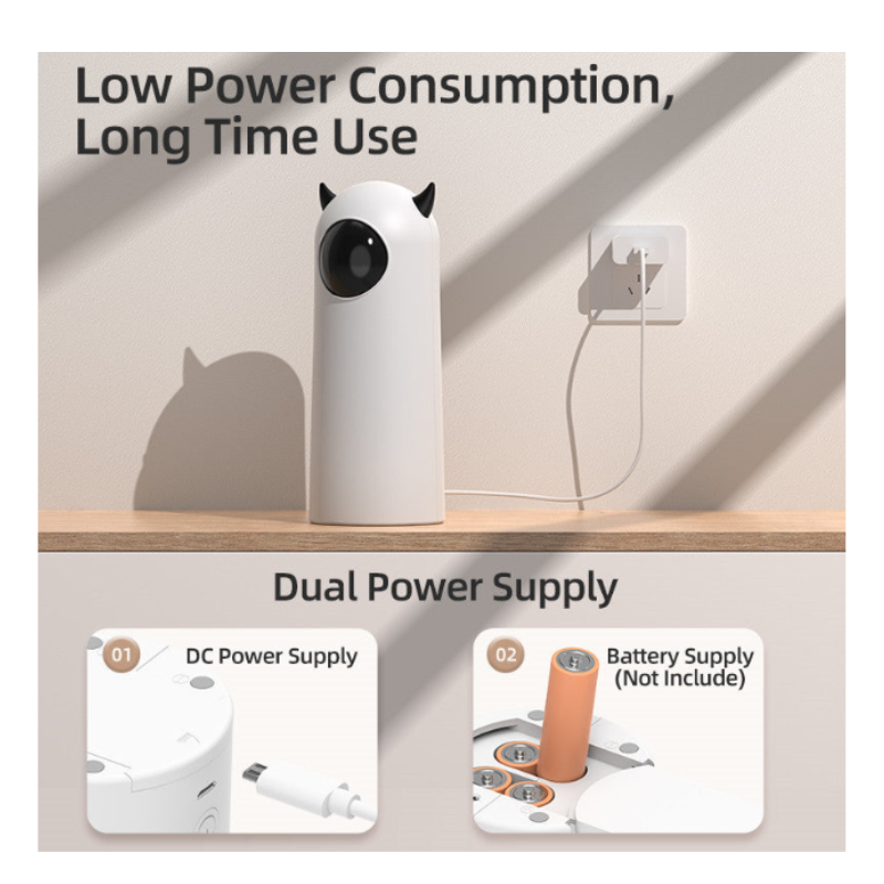 Electric Automatic Infrared Cat Teaser Toy