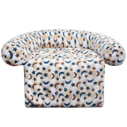 Plush Sofa Blanket Pet Bed