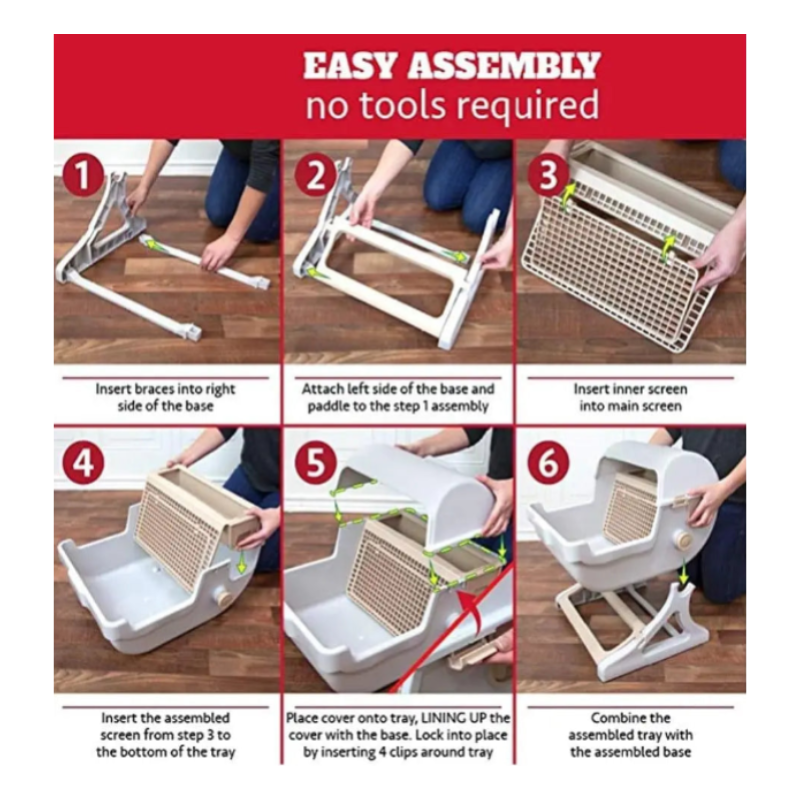 Quick Clean Litter Box