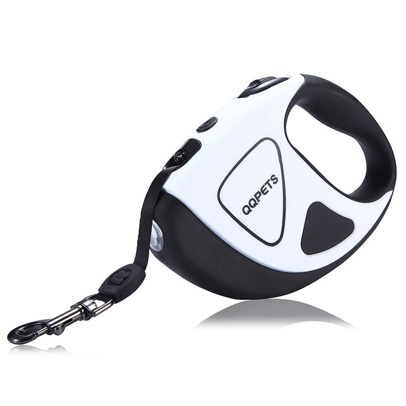 Retractable Dog Leash With LED Flashlight