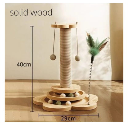 Sisal Scratch Tower Toy