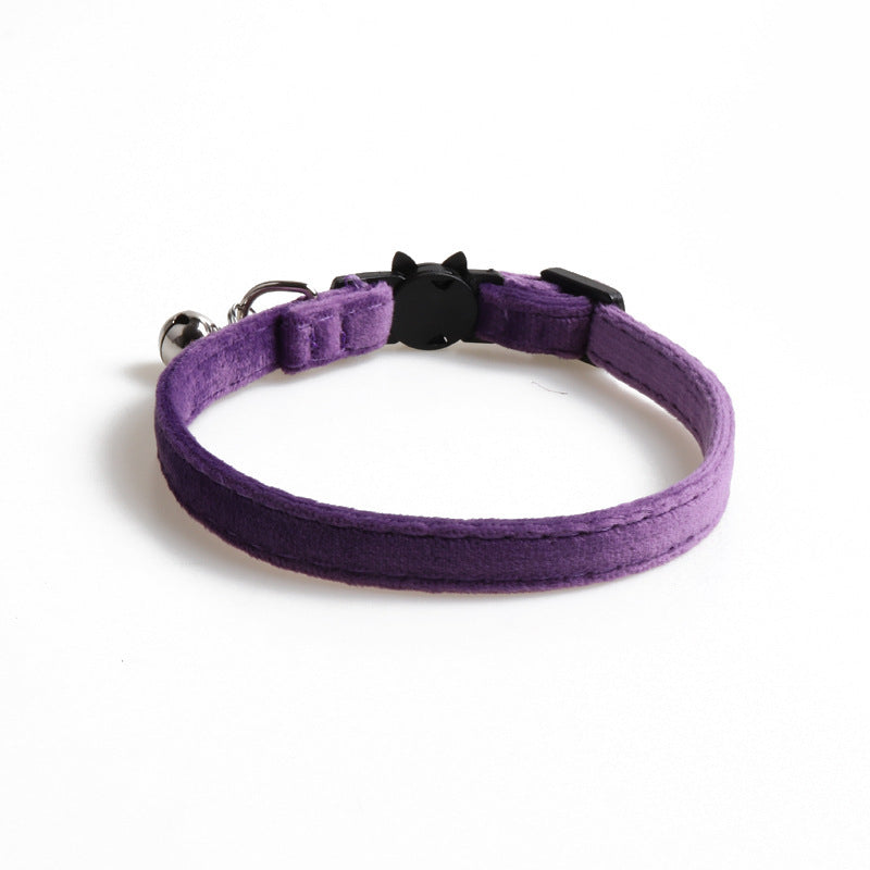 Velvet Bowknot Dog Collars