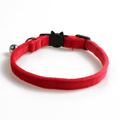 Velvet Bowknot Dog Collars