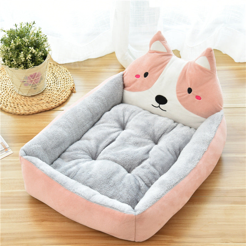 Soft Fleece Pet Bed