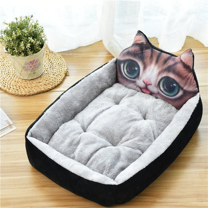 Soft Fleece Pet Bed