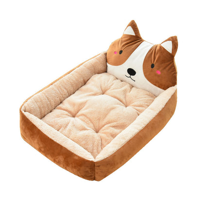 Soft Fleece Pet Bed