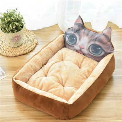 Soft Fleece Pet Bed