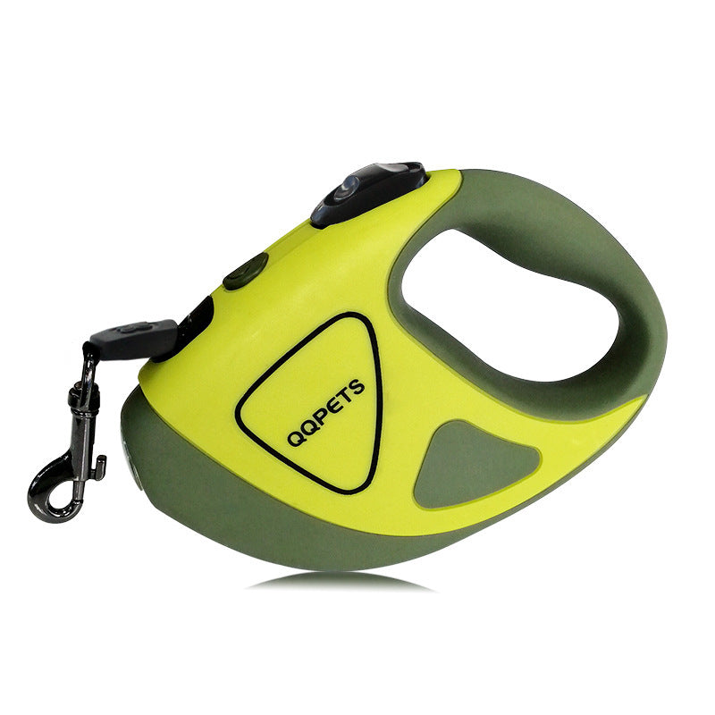 Retractable Dog Leash With LED Flashlight