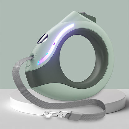 Shine Bright LED Retractable Leash
