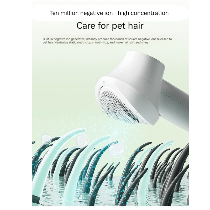 Smart Pet Hairdryer Comb
