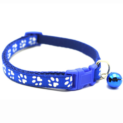 Paw Print Cat Collar