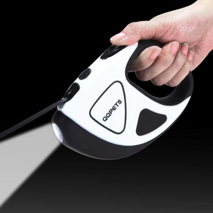 Retractable Dog Leash With LED Flashlight