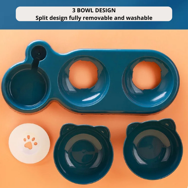 Pet Bowls With Water Dispenser