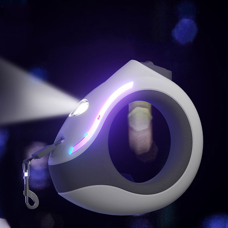 Shine Bright LED Retractable Leash