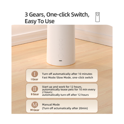 Electric Automatic Infrared Cat Teaser Toy