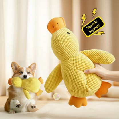 Squeaky Duck Dog Toy