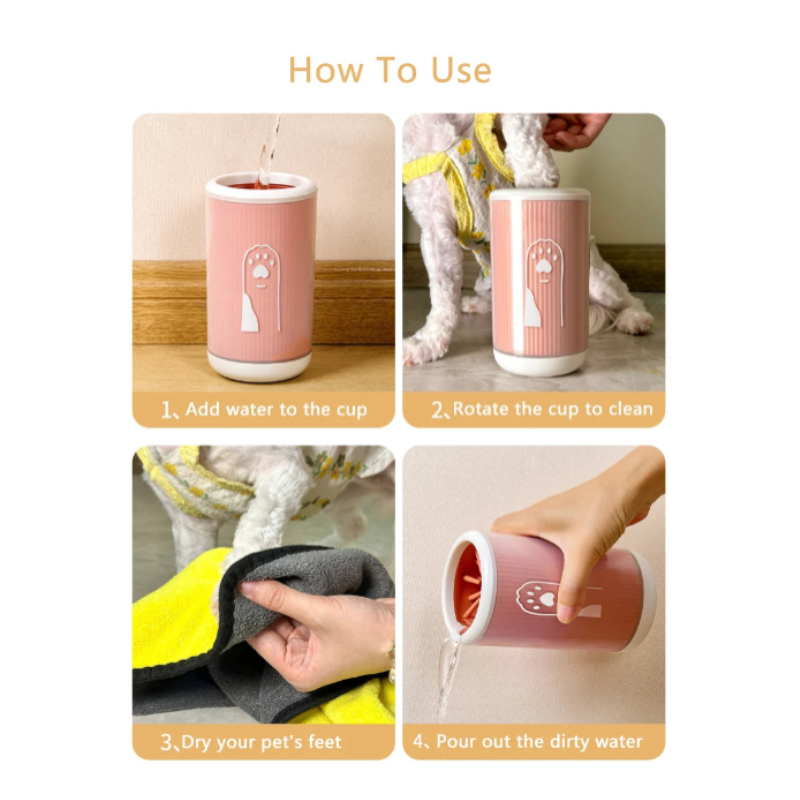 Pet Paw Cleaning Cup