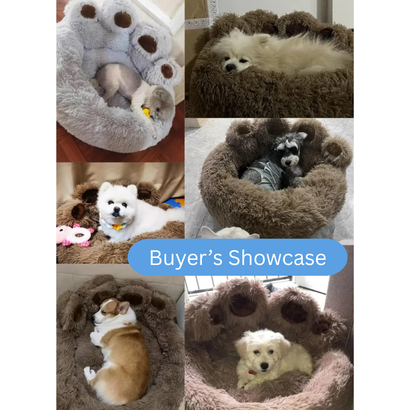 Paw Print Paradise Bed