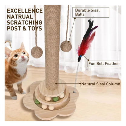Sisal Scratch Tower Toy