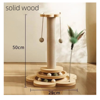 Sisal Scratch Tower Toy