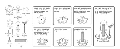 Sisal Scratch Tower Toy