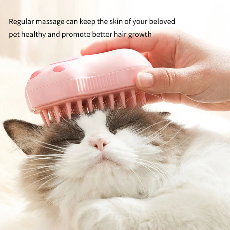 3 in 1 Pet Steam Brush