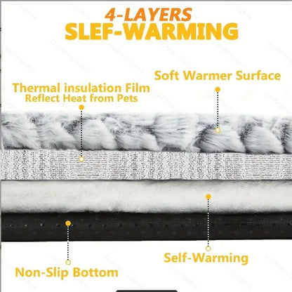 Self Warming Insulated Pet Bed