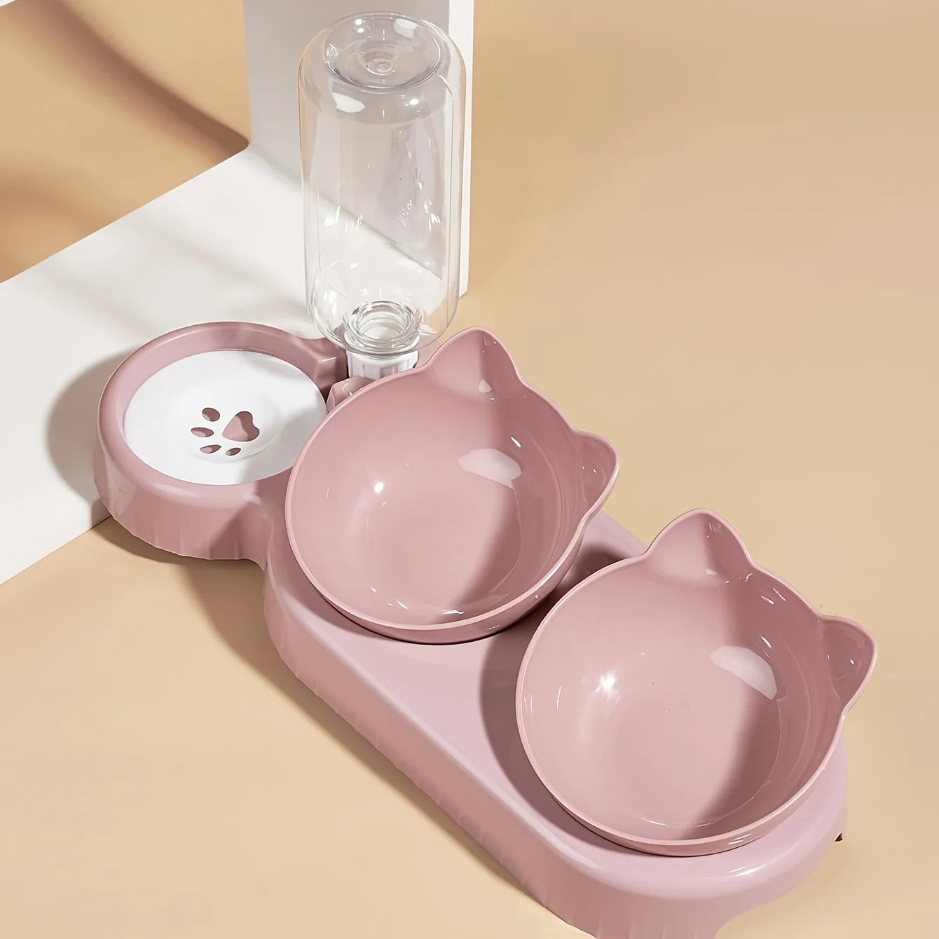 Pet Bowls With Water Dispenser