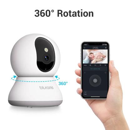 2K Pet Indoor Security Camera