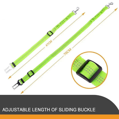Elastic Nylon Dog Seat Belt