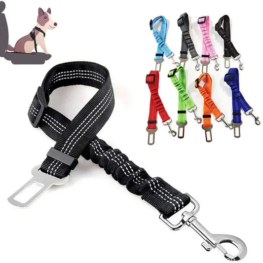 Elastic Nylon Dog Seat Belt