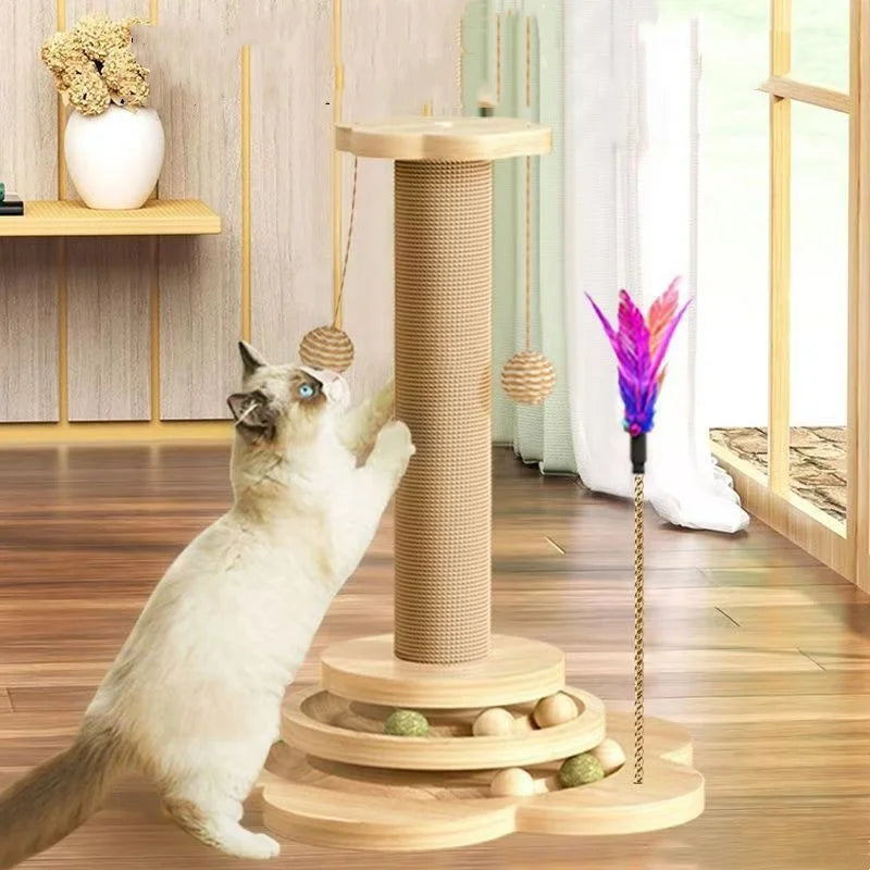 Sisal Scratch Tower Toy