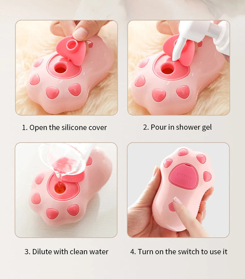 3 in 1 Pet Steam Brush