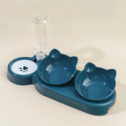Pet Bowls With Water Dispenser