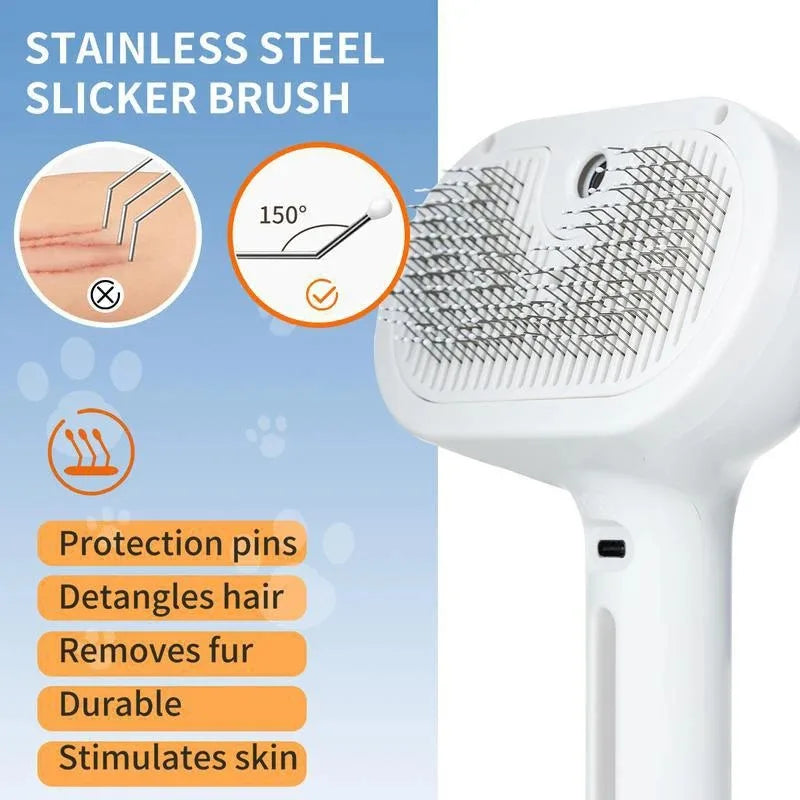 Steam Spray Hair Removal Brush
