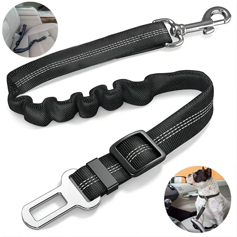 Elastic Nylon Dog Seat Belt