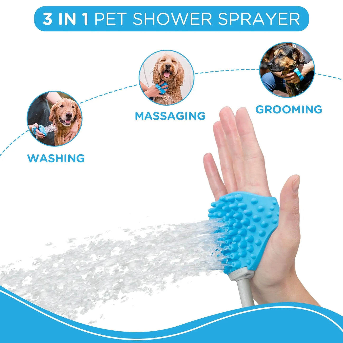 Pet Shower Brush