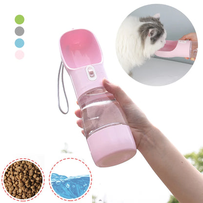 2-in-1 Portable Water And Food Dispenser