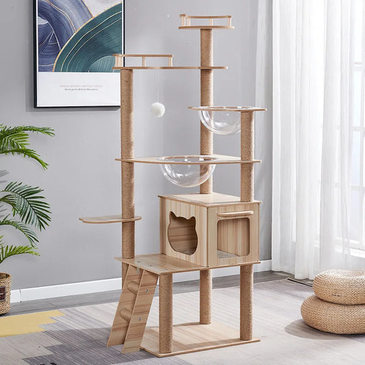 Sisal Multi-Level Cat Tree