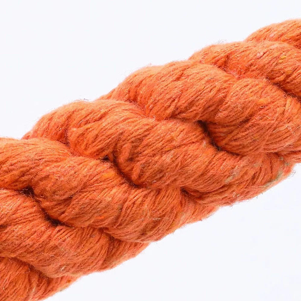 Braided Carrot Rope Toy