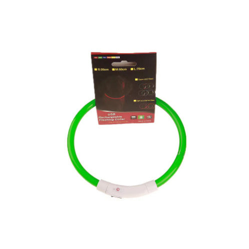 Glowing LED safety Collar