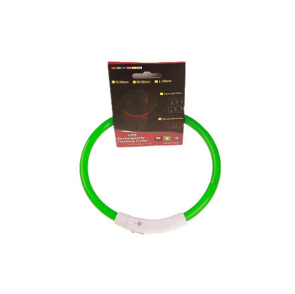 Glowing LED safety Collar