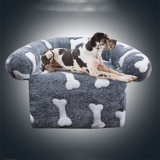 Plush Sofa Blanket Pet Bed