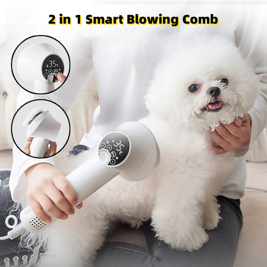 Smart Pet Hairdryer Comb