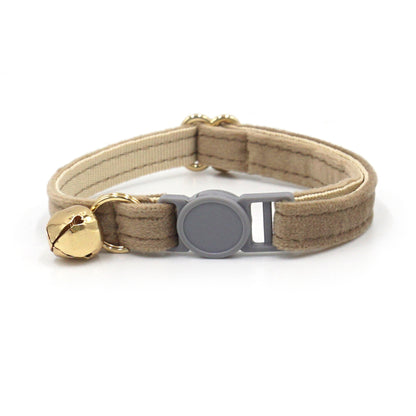 Fashion velvet Collar And Bell