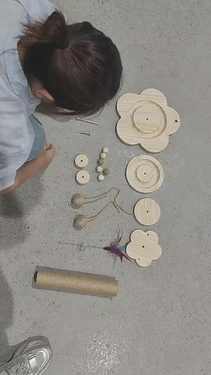 Sisal Scratch Tower Toy