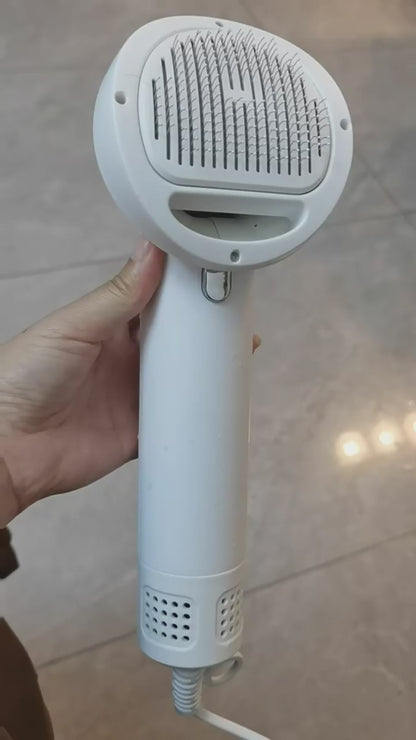 Smart Pet Hairdryer Comb